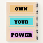 Eigen Notitieboek voor krachtspiraal (Achterkant)