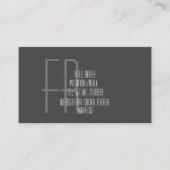 Eigen of drop spatten rimpels splash visitekaartje (Voorkant)