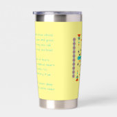 Eigen ontwerp op maat gepersonaliseerd geïsoleerde drinkbeker (Rechts)