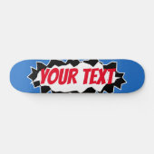 Eigen ontwerpskateboard voor cadeauskateboard van  skateboard (Horizontaal)