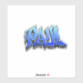 Eigen "Paul" Graffiti Vinyl Sticker (Vel)
