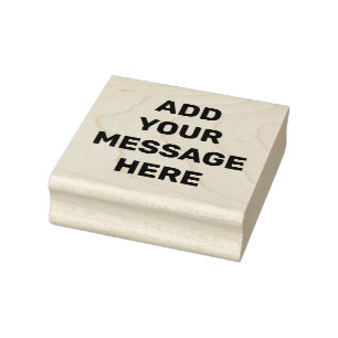 Eigen persoonlijke boodschap Small Business Sel Rubberstempel