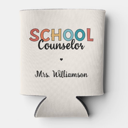 Eigen schoolconsultantsartikelen blikjeskoeler (Voorkant)