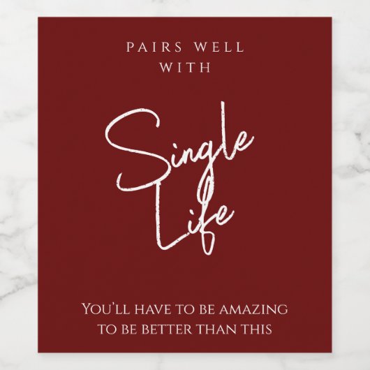 Eigen Sjabloon met één levenscyclus - Etiket (Enkel label)