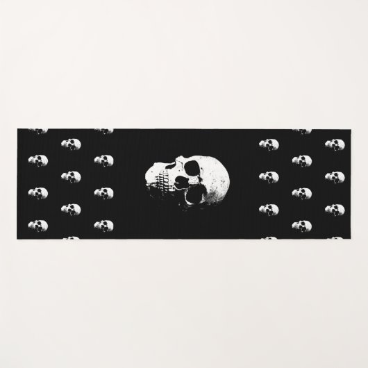 Eigen Sjabloon voor zwart-wit Yogamat (Voorkant (horizontaal))