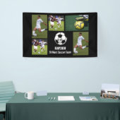 Eigen Soccer Photo Collage Name Team Number Spandoek (Beurs)