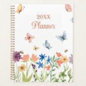 Eigen staartbloemen en vlinderbloemigen planner (Voorkant)
