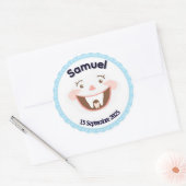 Eigen sticker Premium Dent - Bébé Garç (Envelop)
