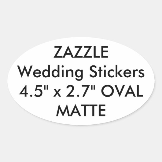 Eigen Stickers voor bruiloft (Voorkant)