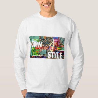 Eigen stijl t-shirt
