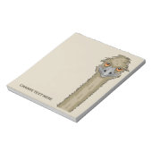 Eigen tekst emu notitieblok (Gedraaid)