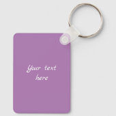 Eigen tekst grappig kerstkerstkerstkerstcadeautje  sleutelhanger (Achterkant)