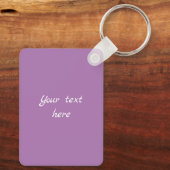 Eigen tekst grappig kerstkerstkerstkerstcadeautje  sleutelhanger (Achterkant)