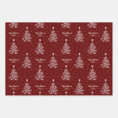 Eigen tekst voor whiteschema inpakpapier vel (Voorkant)