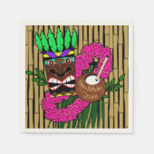 Eigen thema Luau Birthday Servetten (Voorkant)
