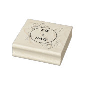 Eigen trouwstempel, rubbertrouwstempel, aangepast 	rubberstempel (Stempel)