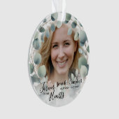 Eigen unieke klassieke sympathie ornament (voorkant)