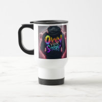 "Eigen verhaal" Travel Coffee Mok