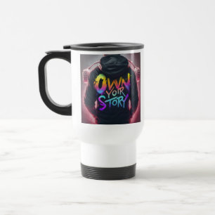 "Eigen verhaal" Travel Coffee Mok