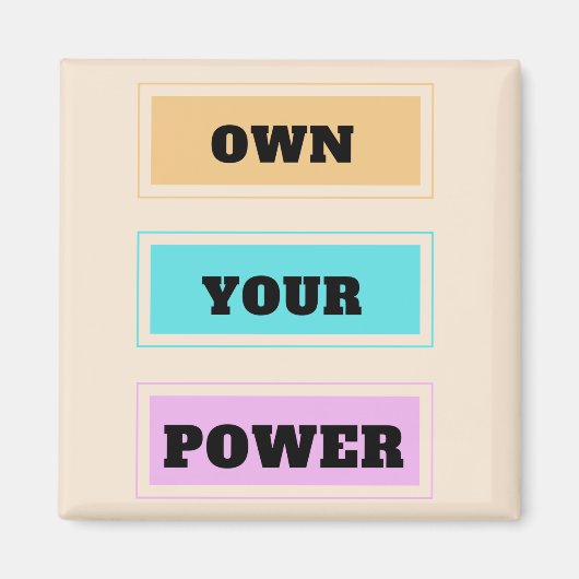 Eigen vermogen magneet (Voorkant)