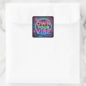 Eigen vibe - Neon Stickers (Tas)