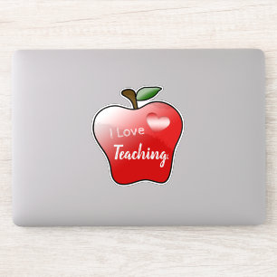 Eigen vinylSticker - Ik hou van het doceren van St Sticker