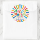 Eigen waslabel ronde sticker (Tas)