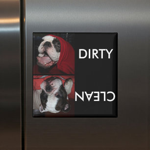 Eigen wasmachine voor beddengoed (Clean of Dirty M Magneet