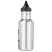 Eigen waterfles (24 oz), wit (Rechts)