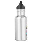 Eigen waterfles (24 oz), wit (Links)