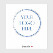 Eigen waterflesje met Logo-merk Sticker (Vel)