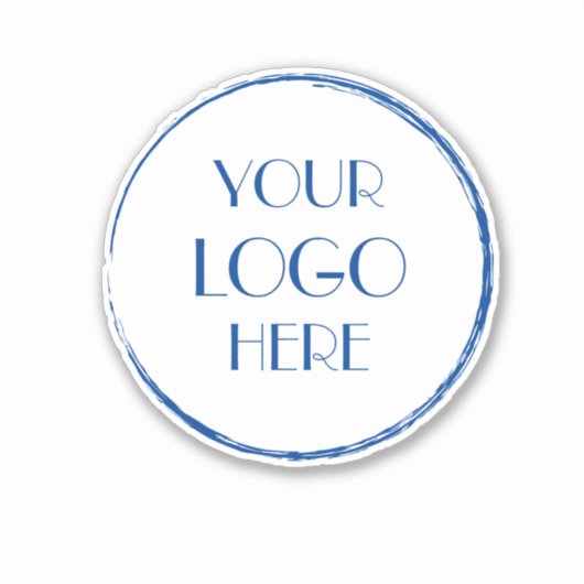 Eigen waterflesje met Logo-merk Sticker (Voorkant)