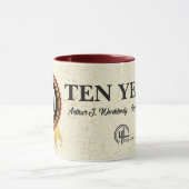 Eigen werknemers mijlpaal langlevenjarig bestaan m mok (Midden)