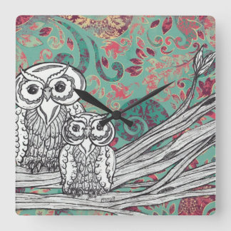 Eigenaar 48-klok vierkante klok