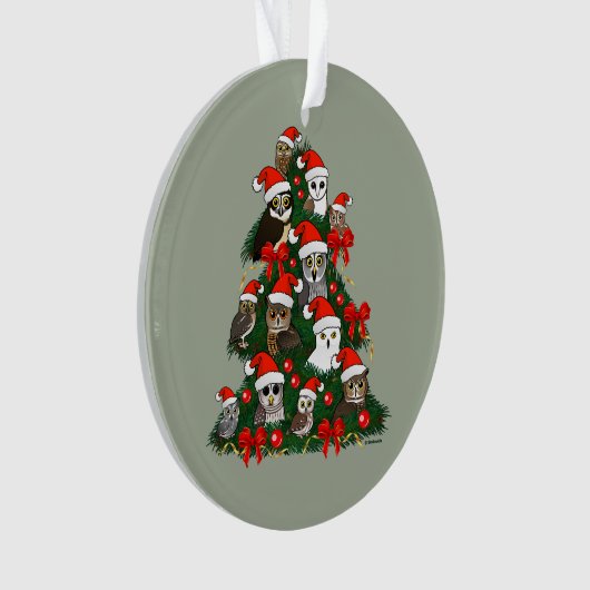 Eigenaar kerstboom ornament (voorkant)