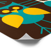 Eigenaar Patroon 1 Afdrukken Poster (Hoek)