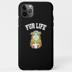Eigenaar van cavia-hamster Fur Life Cool Pet Lover iPhone 11 Pro Max Hoesje