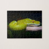 Eigenaar van de groene boom Python Snake Legpuzzel (Horizontaal)