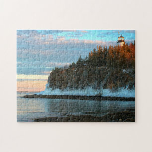 Eigenaar van de vuurtoren van Penobscot Bay Maine Legpuzzel