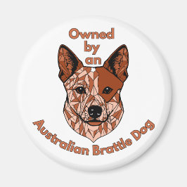 Eigenaar van een Brattle Dog (Red) Magneet