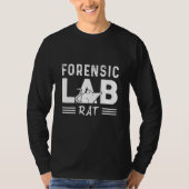 Eigenaar van forensische lab Rat Rat T-shirt (Voorkant)
