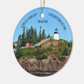 Eigenaards vuurtoren, Maine Ornament (Links)