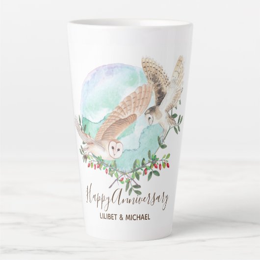 Eigenaars gepersonaliseerd latte mok (Voorkant)