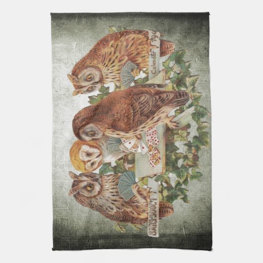 Eigenaars spelen theedoek (Verticaal)