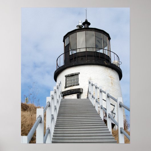 Eigenaarshoofdvuurtoren Poster (Voorkant)