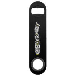 Eigenaren die op elke andere streepjessleutel zitt speed flessenopener