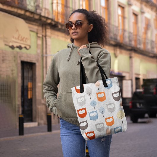 Eigenaren en bladeren draagtas