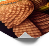 Eigenaren en bloemen | Modern Haeckel Poster (Hoek)