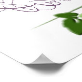 Eigenaren in mijn hart, schattig Poster Owls (Hoek)