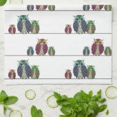 Eigenaren op draad theedoek (Gevouwen)